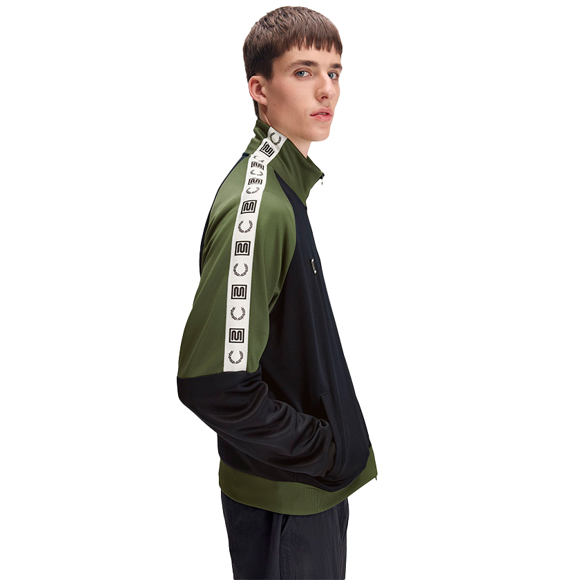 Fred Perry Meyba chaqueta green