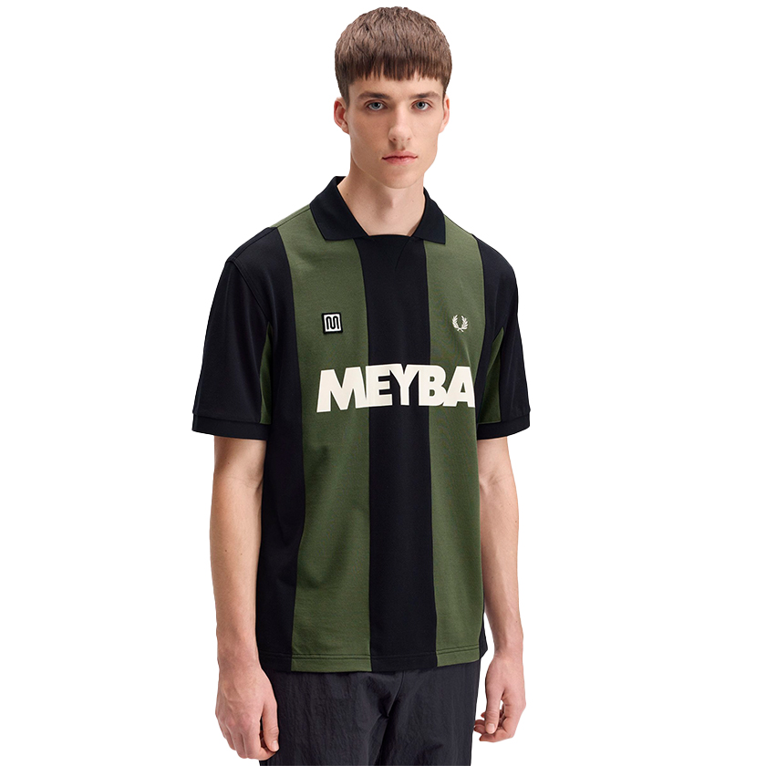 Fred Perry Meyba polo green black