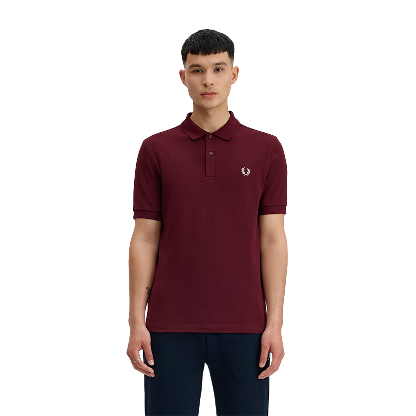 Fred Perry polo burdeos m6000 567 3