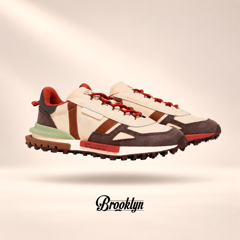 Lacoste elite cream burdeos